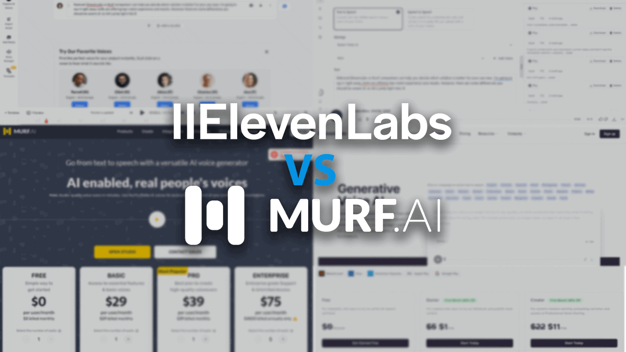 ElevenLabs vs Murf
