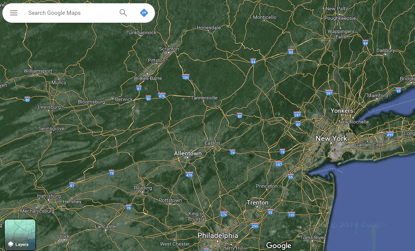Ile danych zużywają Mapy Google