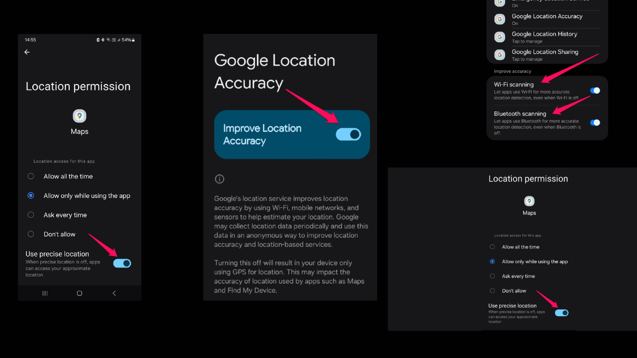 google maps ip location