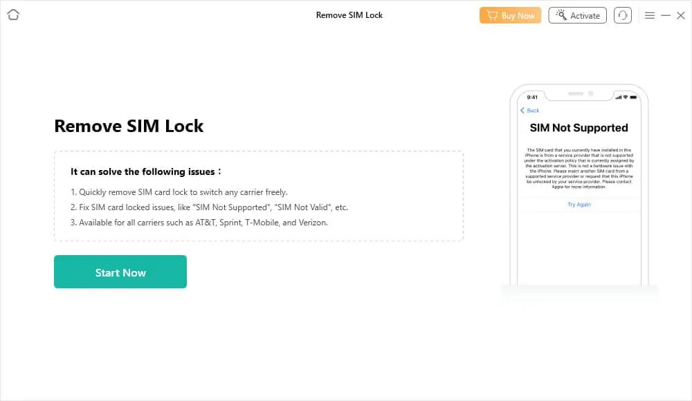 iOS SIM Lock Unlocker