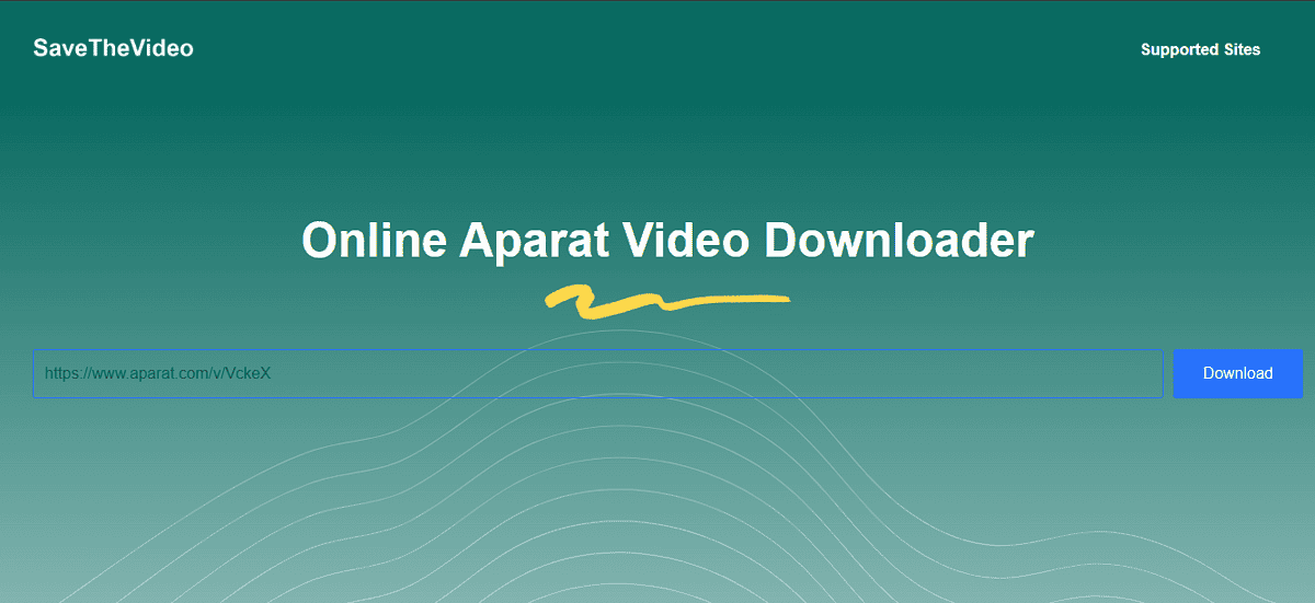 SaveTheVideo Aparat Downloader with aparat link