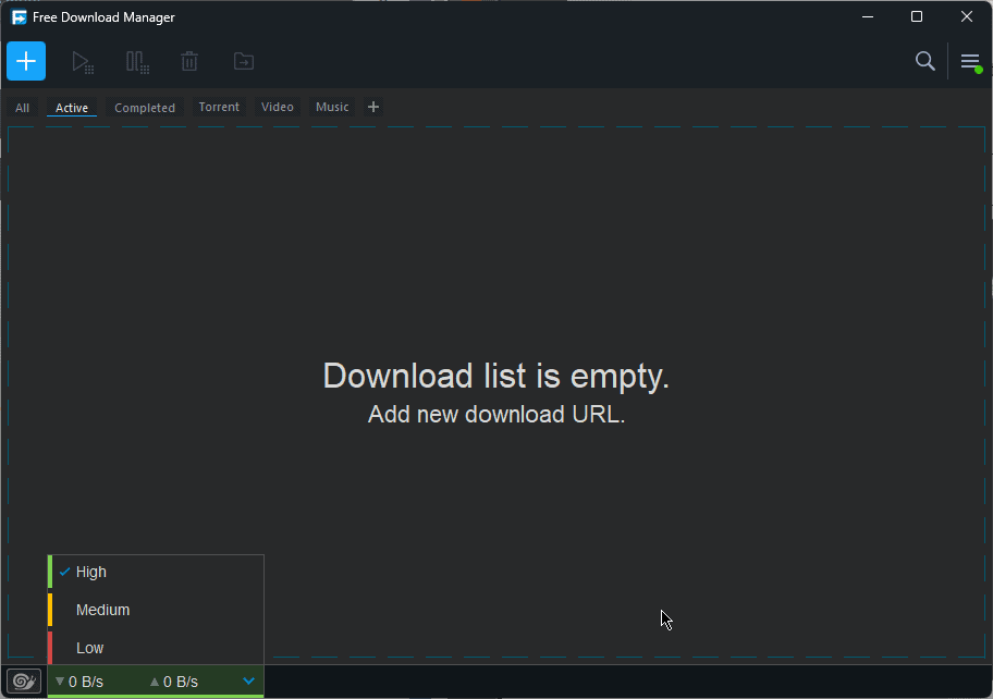 Free Download Manager download list