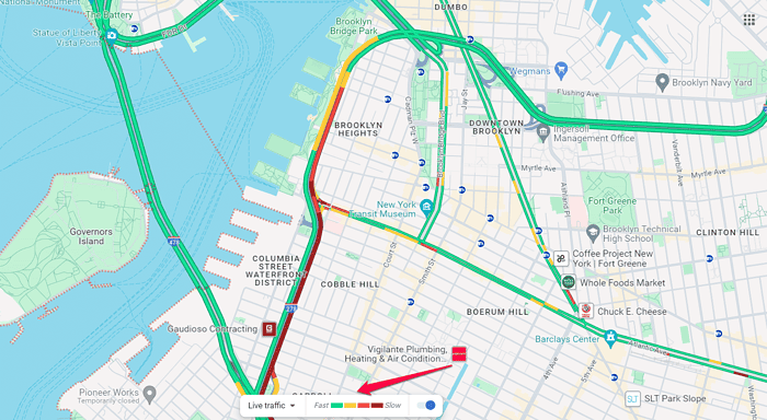 Red Lines on Google Maps - What Do They Mean?