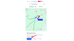 Google Maps Only Showing Directions: How To Start Your Route