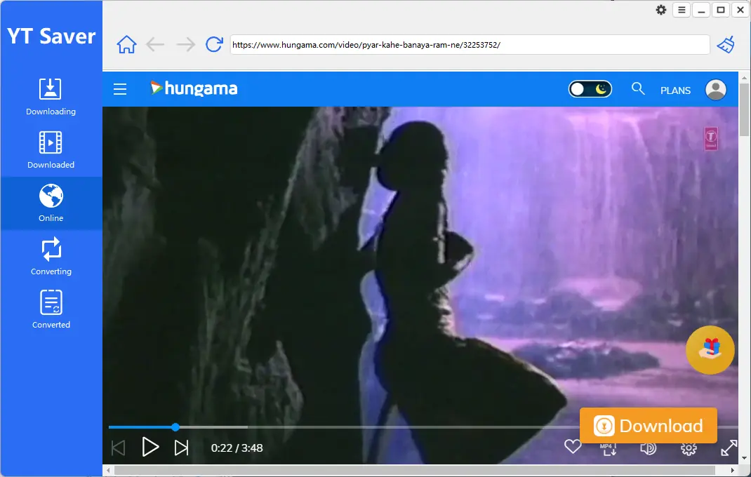 YT Saver with hungama