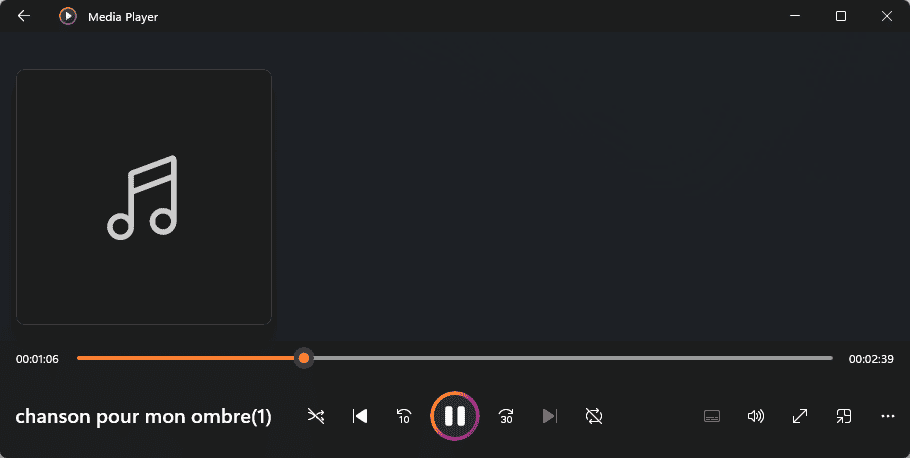 YT Saver playing audio