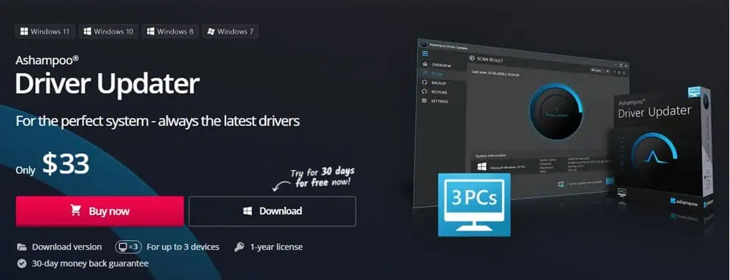 Ashampoo Driver Updater Pricing