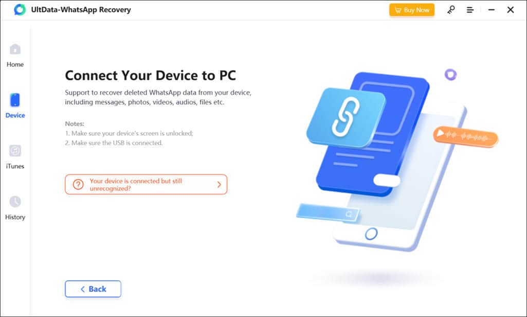 Connect your phone to PC