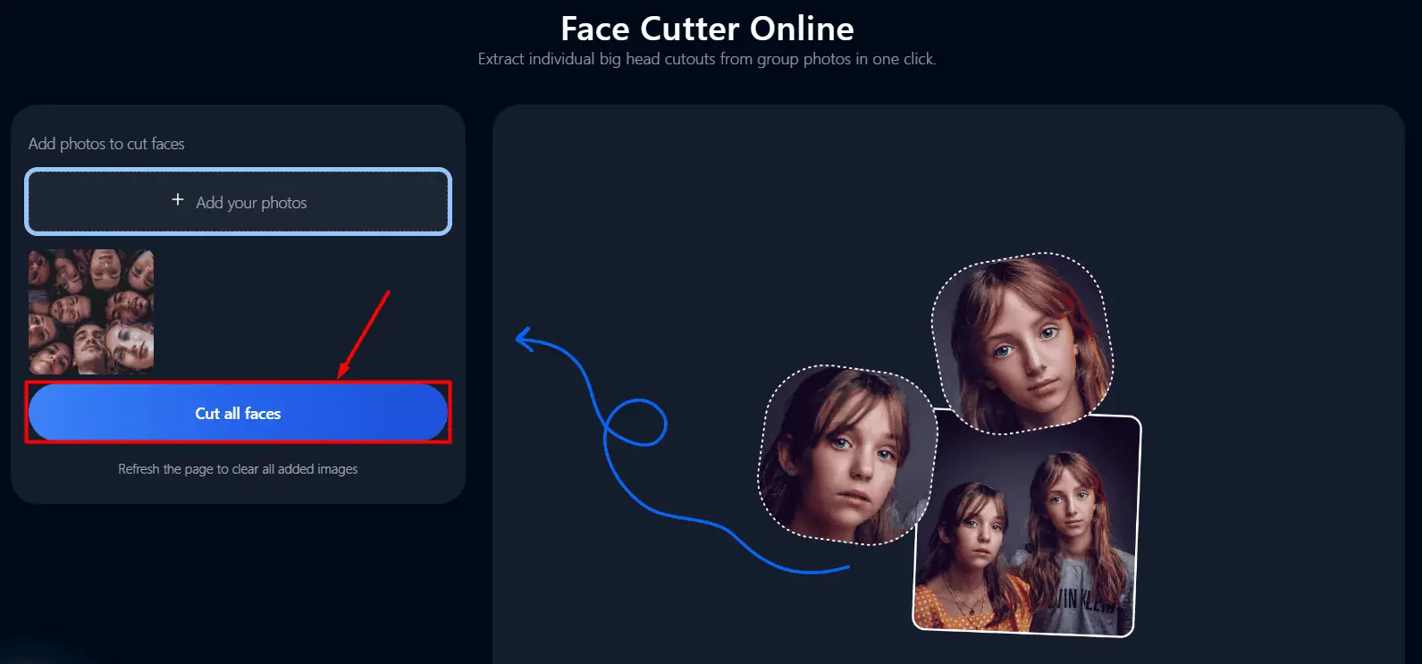 Face Swapper AI Face cutter CUT all