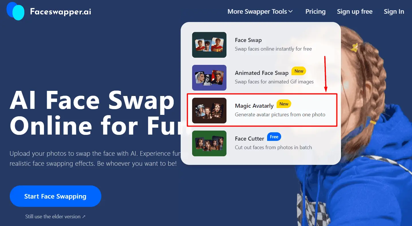Face Swapper AI Magic avatarly