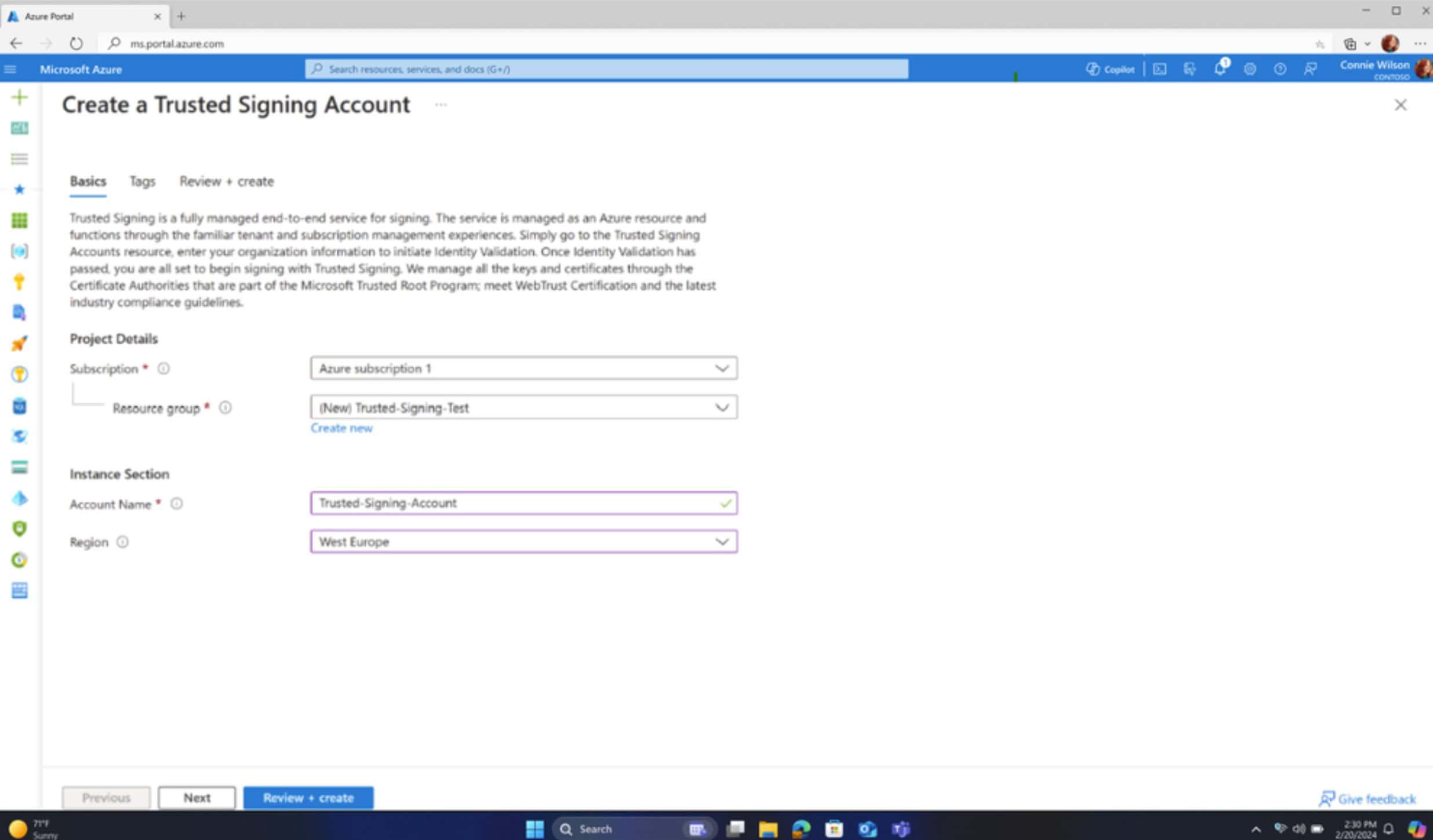 微软可信签名服务
