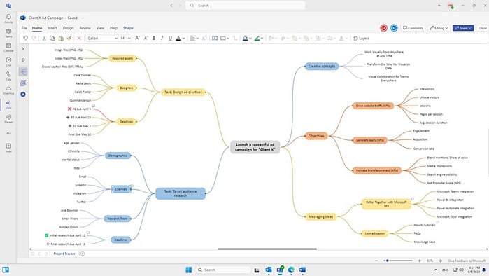 Web 用 Microsoft Visio