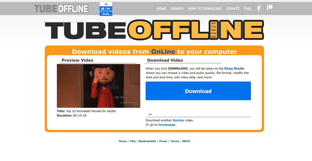 TubeOffline Veoh Downloader