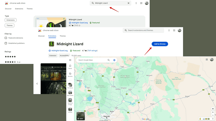 change Contrast on Google Maps
