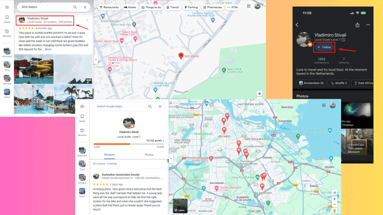 πώς να βρείτε έναν τοπικό οδηγό στους Χάρτες Google