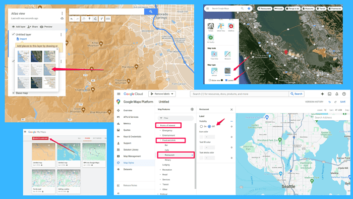 Googleマップからレストランを削除する方法