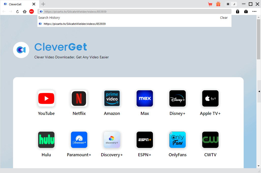 CleverGet with link