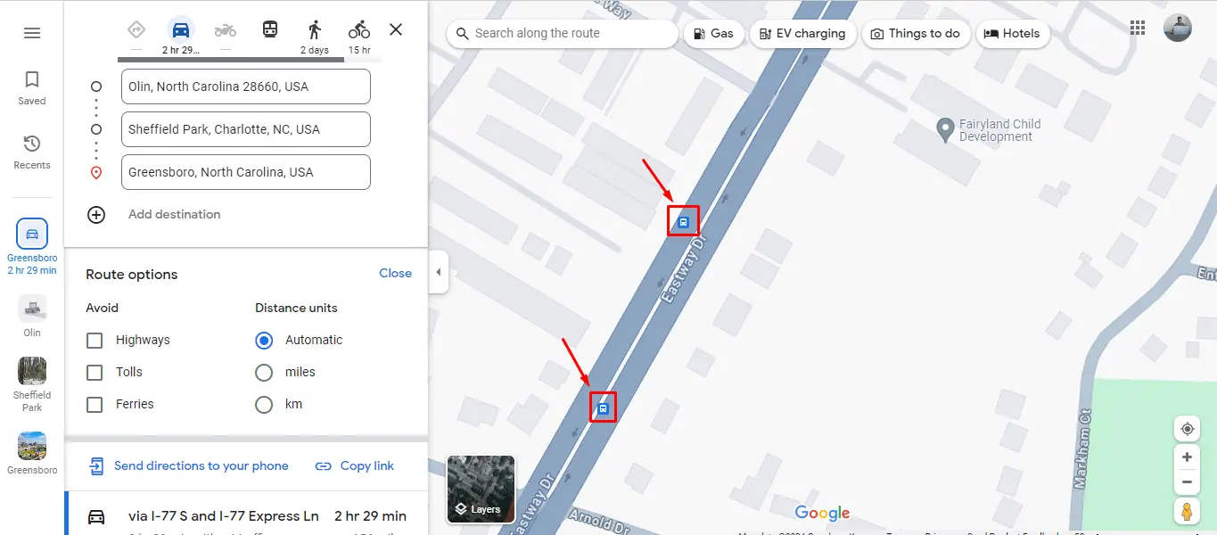 Google Maps Road Symbols - What Do They Mean?