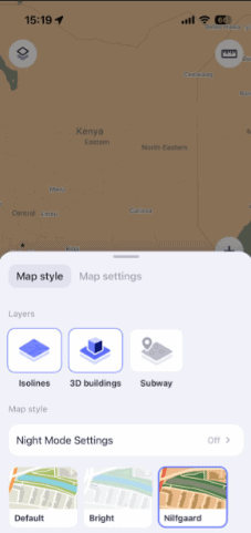 Maps.me coverage