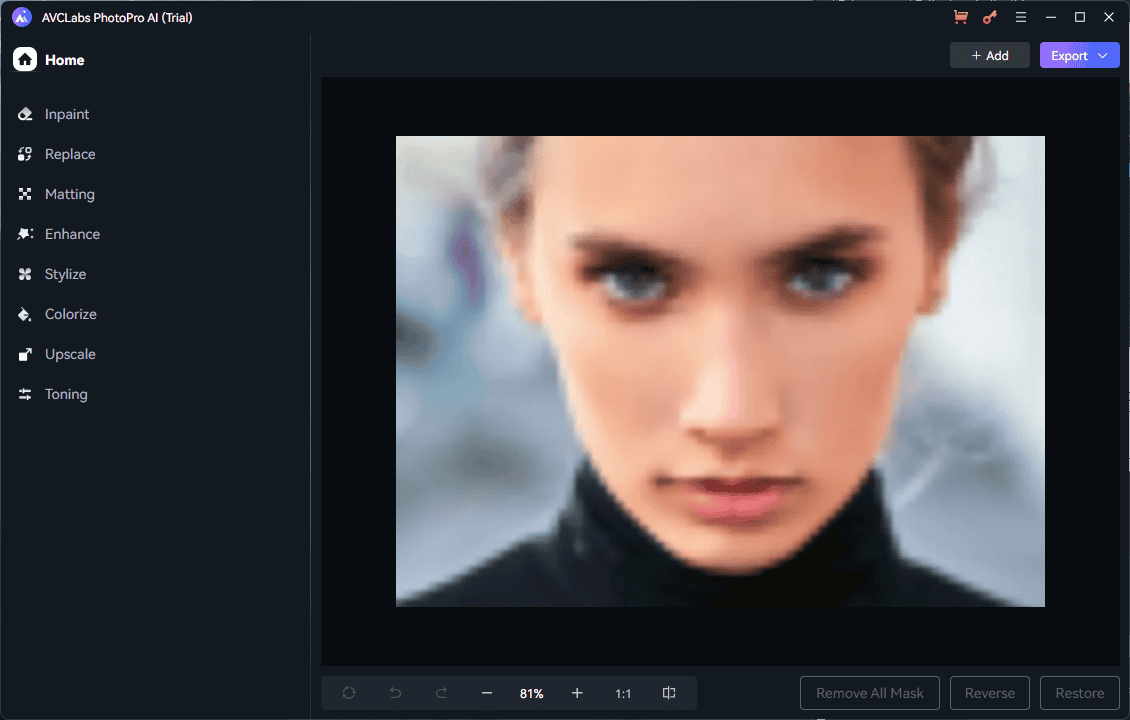 AI Photo Editor effects