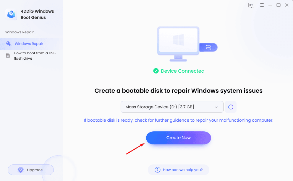 Create a bootable disk