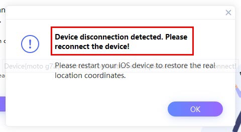 reconnect issue
