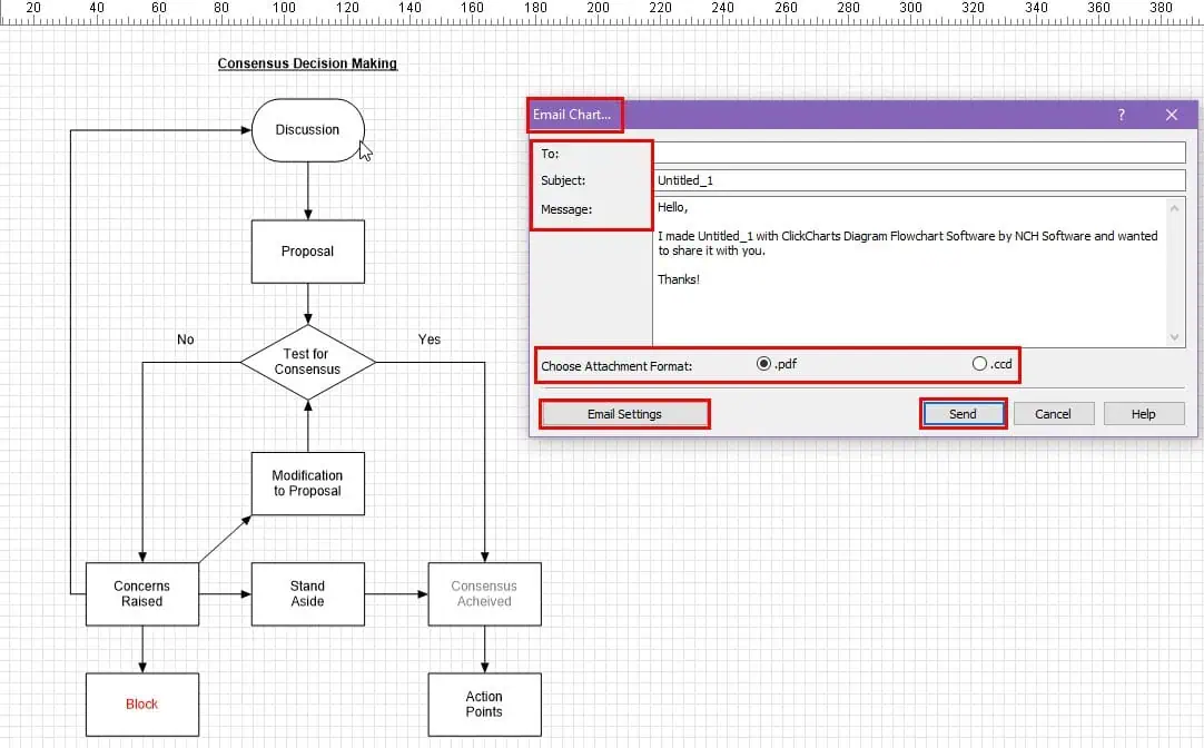 Automate Chart Sharing Via Email