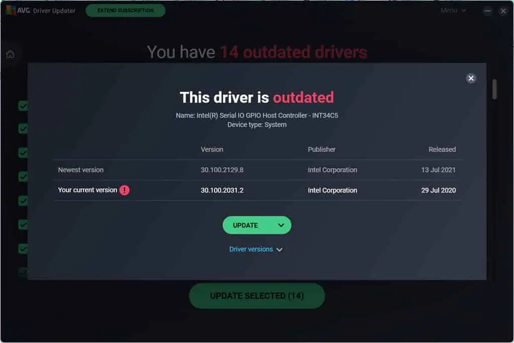Check Driver details