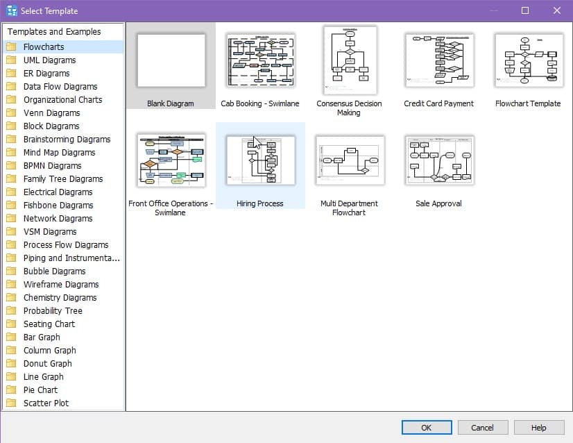 Flowchart Templates Library