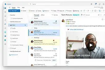 Video di Outlook Microsoft Stream