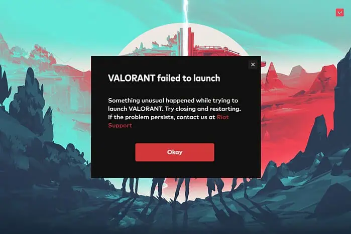 valorant not launching windows 11