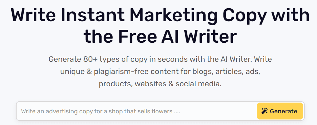 What is Simplified AI Writer
