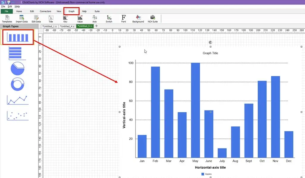 added dummy graph