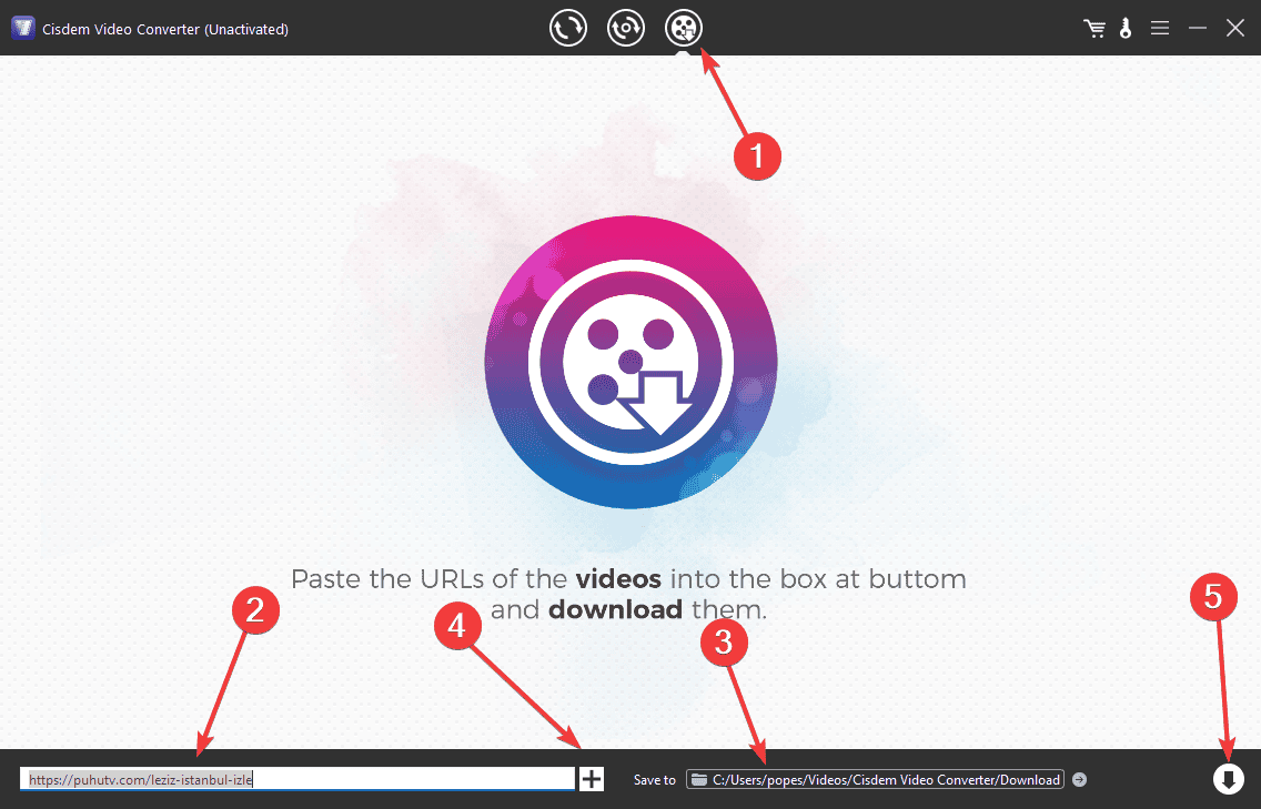 Cisdem Video Downloader download steps