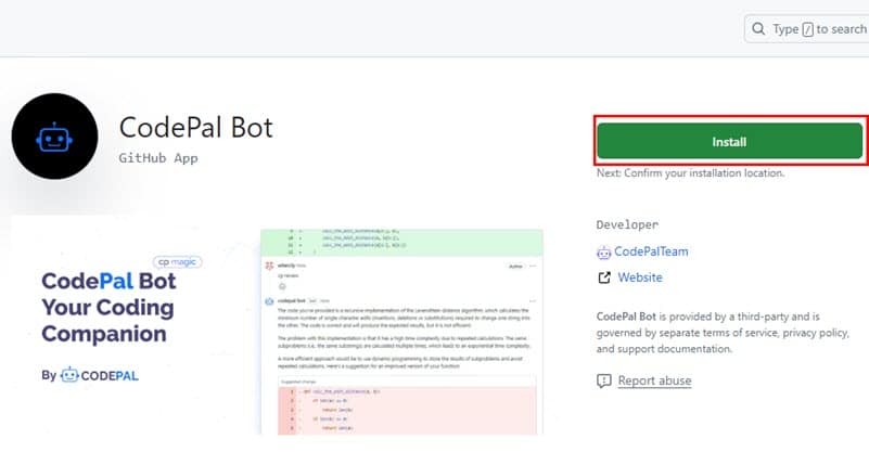 install bot