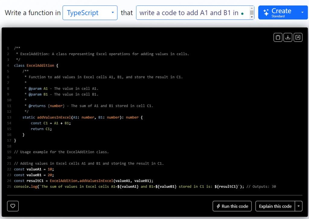 typescript by codepal