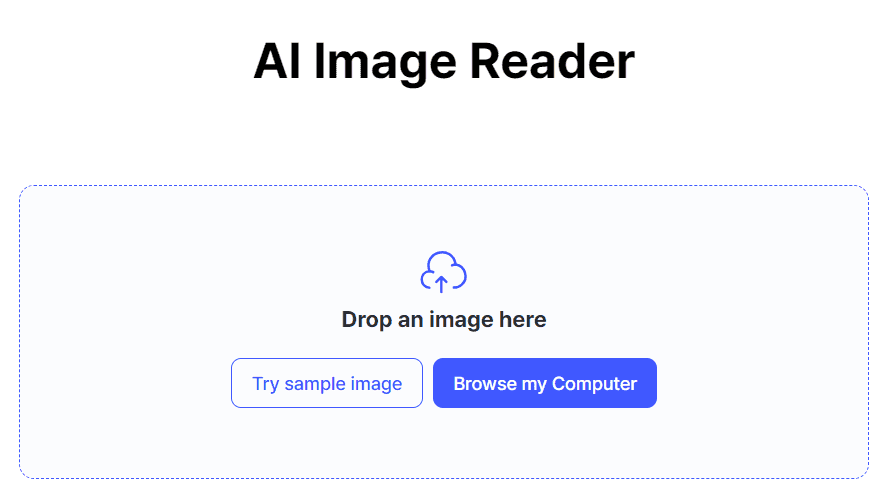 Liner AI Image Reader