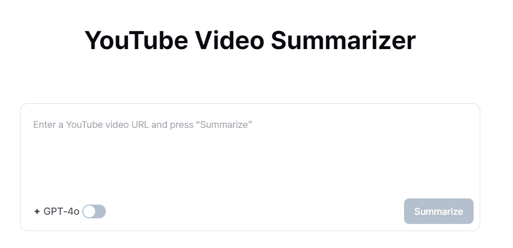 Liner AI YT Video summarizer