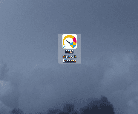 PRTG icon on desktop