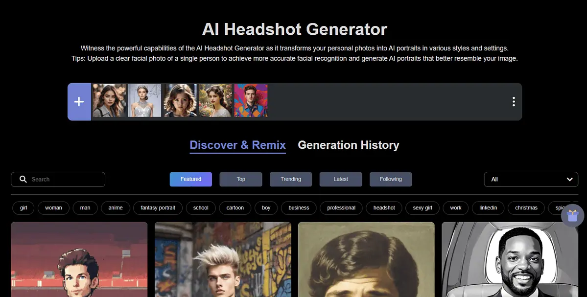 PromeAI AI Headshot