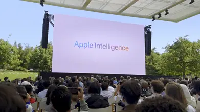 Apple Intelligence op WWDC 2024-evenement