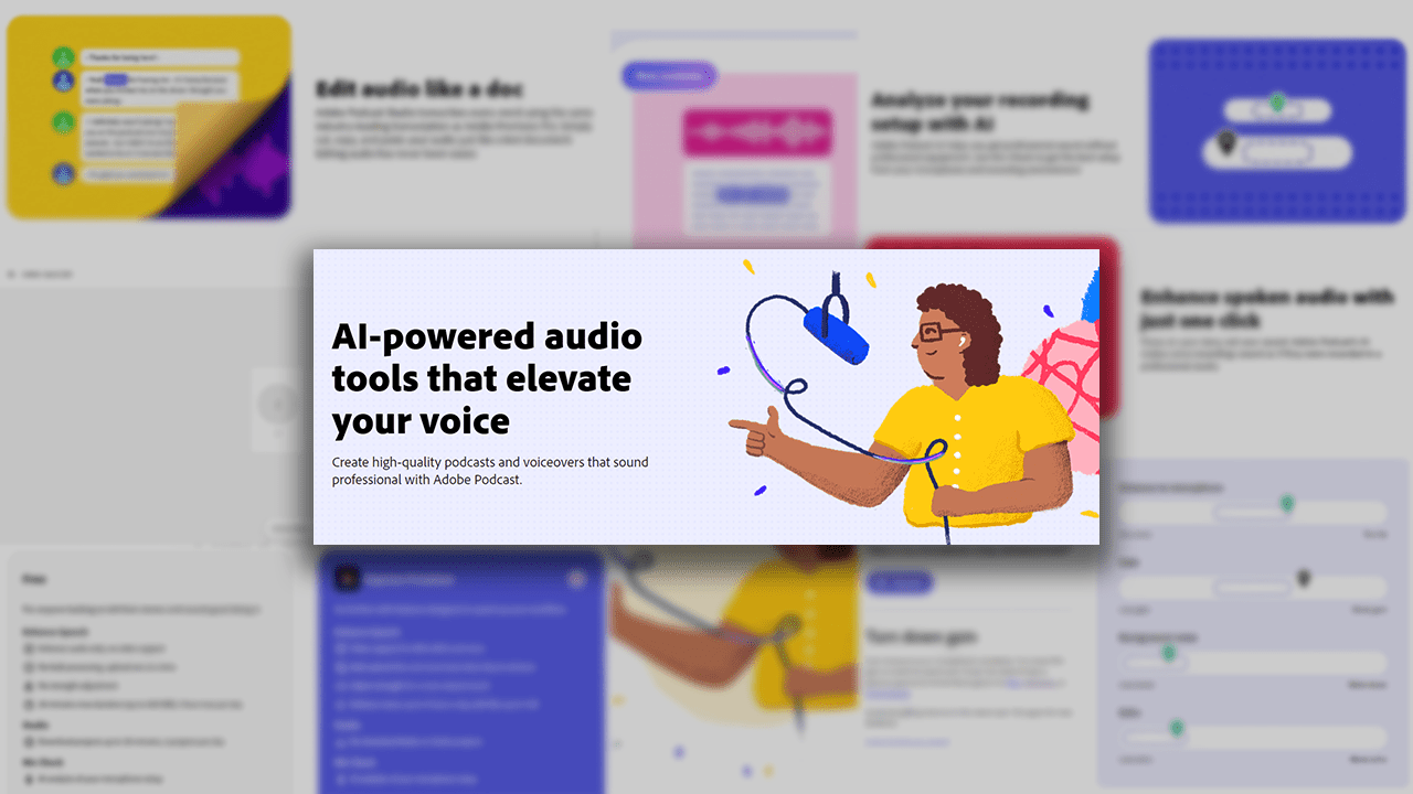 Adobe Podcast AI