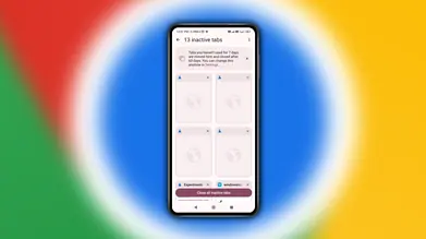support for archived tabs to clear browsing data, Chrome for Android