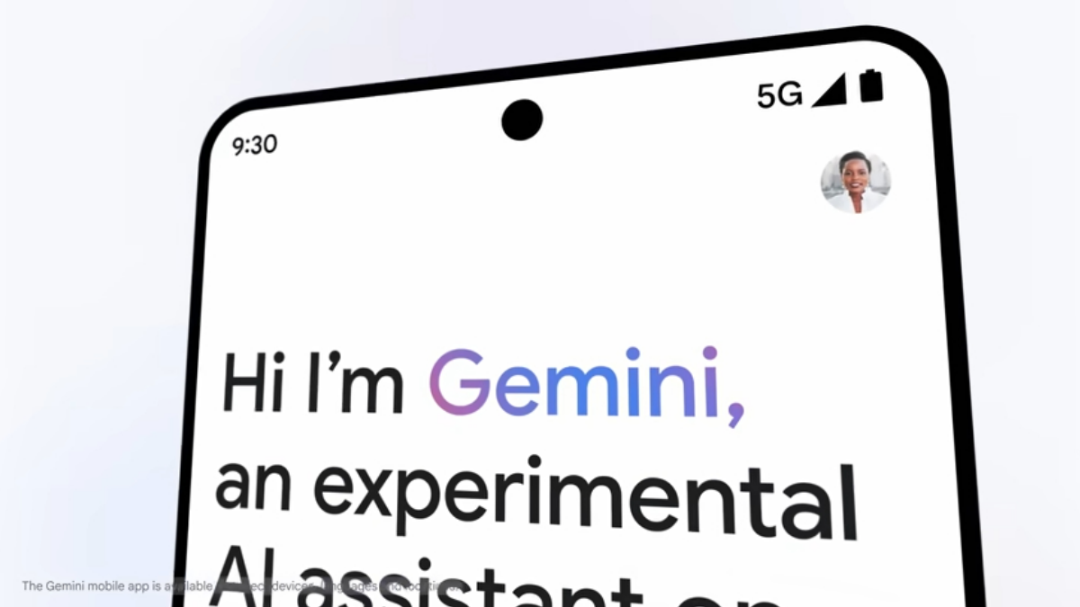 Mobiele Gemini-app van Google