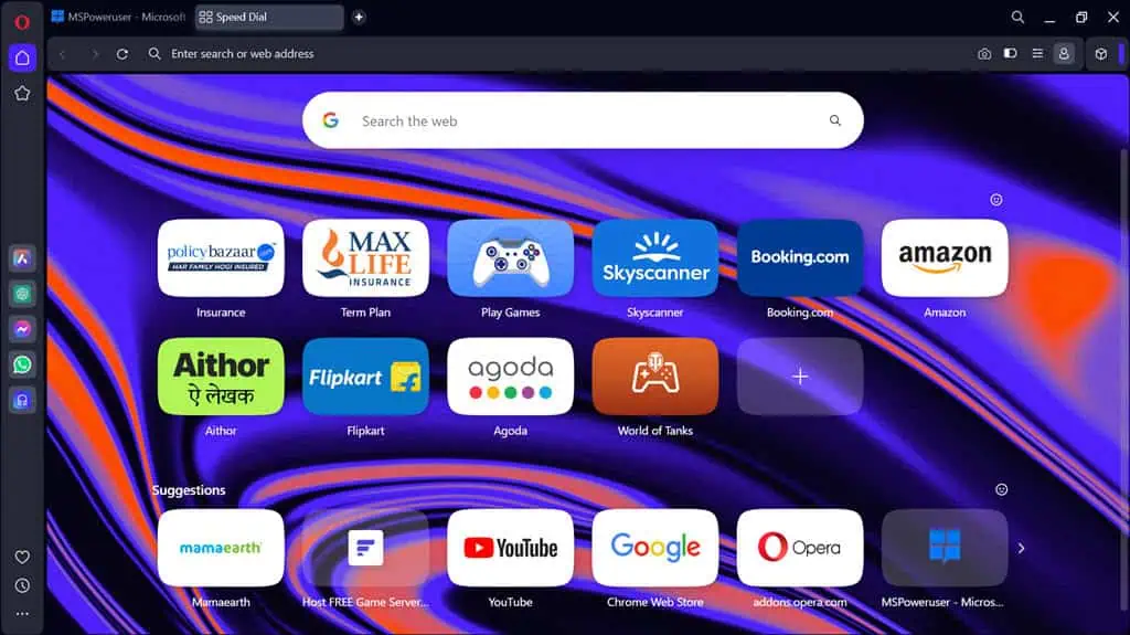 Opera UI