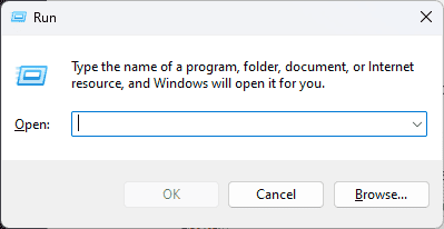 windows run tool