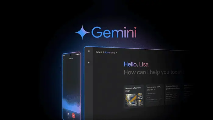 Google Gemini, banner