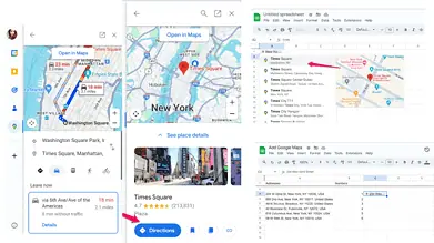 Google Maps in Google Sheets