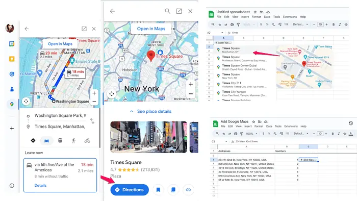 How to Use Google Maps in Google Sheets [2 Easy Steps]