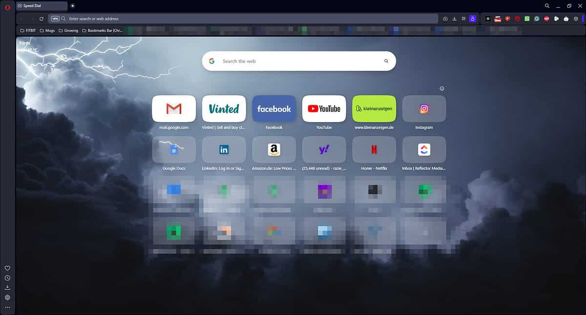 Opera Interface